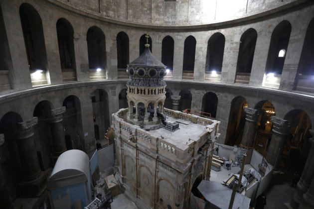 "Une découverte très importante" sur le site du tombeau du Christ à Jérusalem