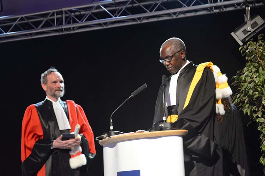 Le recteur de l'Ucad Ibrahima Thioub élevé au titre de Docteur Honoris Causa à Sciences Po Paris