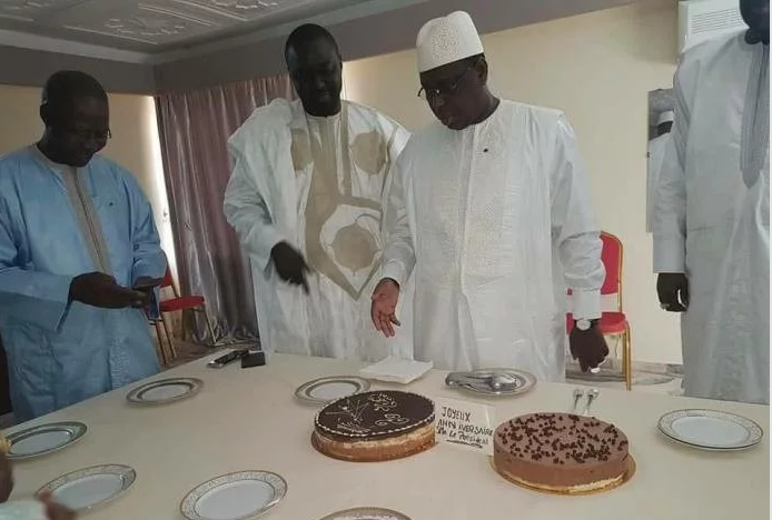 Images de l'anniversaire présidentiel: Macky fête ses 56 ans