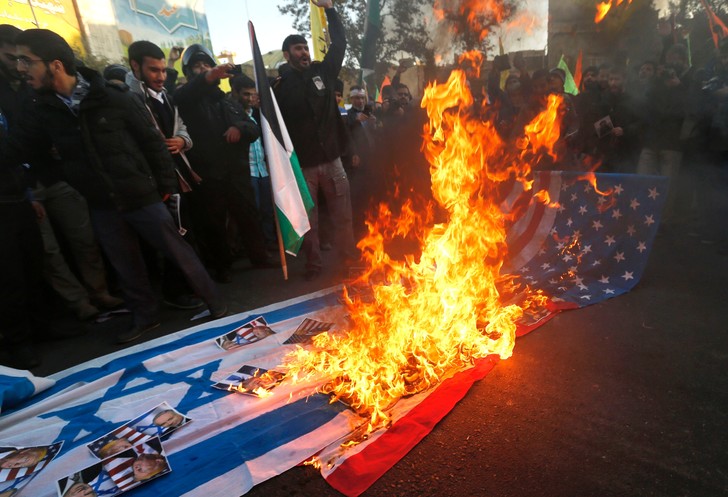 ​Manifestation à Téhéran contre les Etats-Unis et Israël