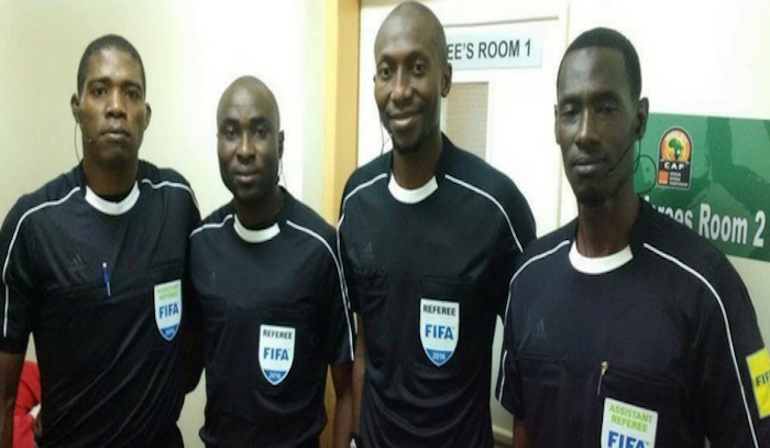 Les arbitres sénégalais Malang Diedhiou, Maguette Ndiaye vont officier au CHAN 2018