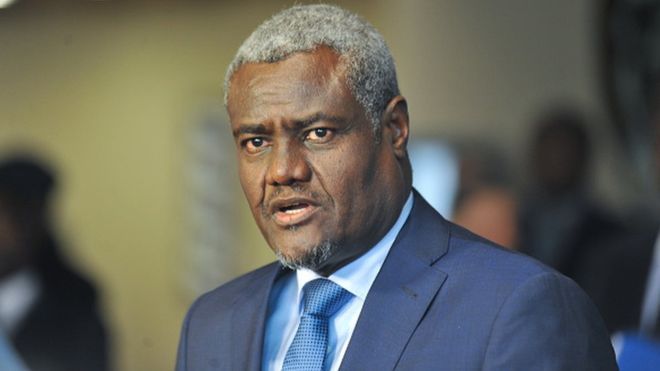 Moussa Faki Mahamat satisfait du cessez-le-feu au Congo