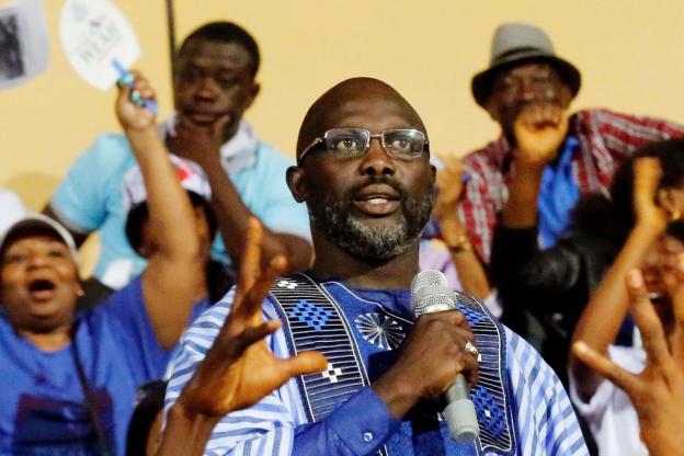 Georges Weah est sûr de sa victoire au sortir du bureau de vote : "Je sais que je vais gagner"