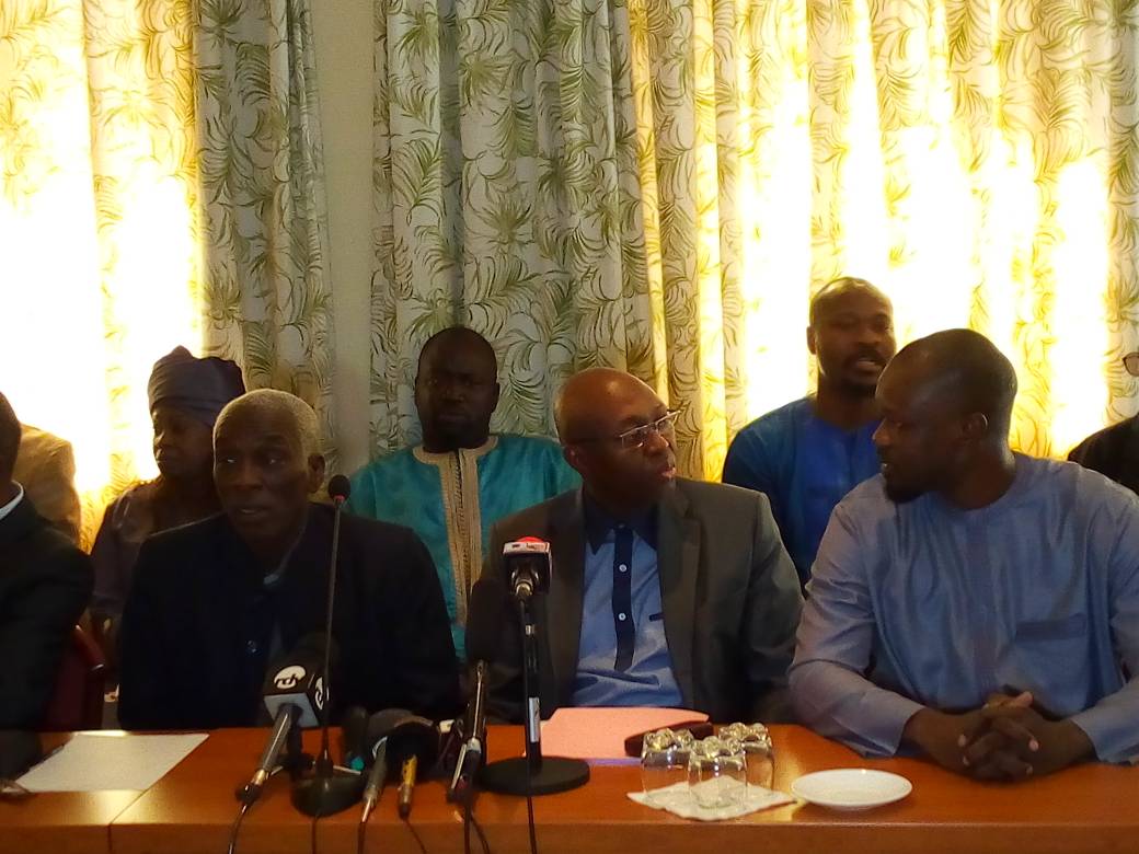 Dialogue politique: « Nous rejoindrons la table des discussions si ...», Dialo Diop