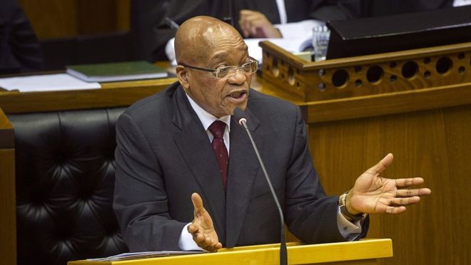 La Cour constitutionnelle prône la destitution de Zuma
