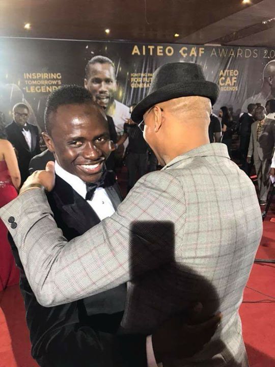 Quand Sadio Mané et El Haj Diouf se retrouvent à la cérémonie du Ballon d'Or africain