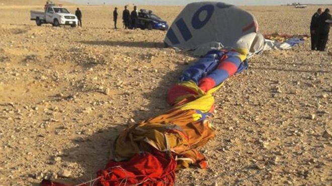 Egypte : un mort dans le crash d'une montgolfière
