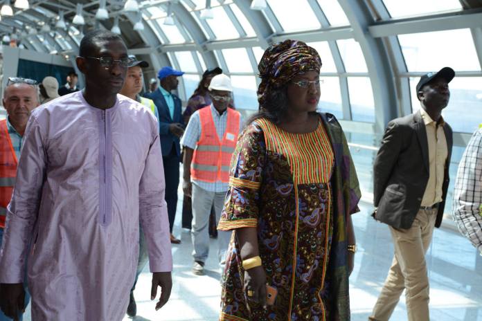 "2100 mouvements et plus de 200 000 passagers depuis l'ouverture de l'Aibd", selon le ministre Maimouna Ndoye seck