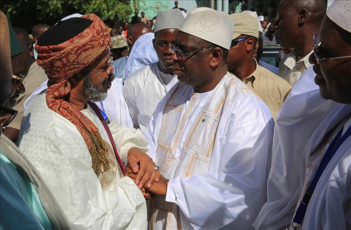 54e édition de la ziarra annuelle de Thierno Mountaga Daha Tall : Le Président Macky Sall est arrivé à Louga