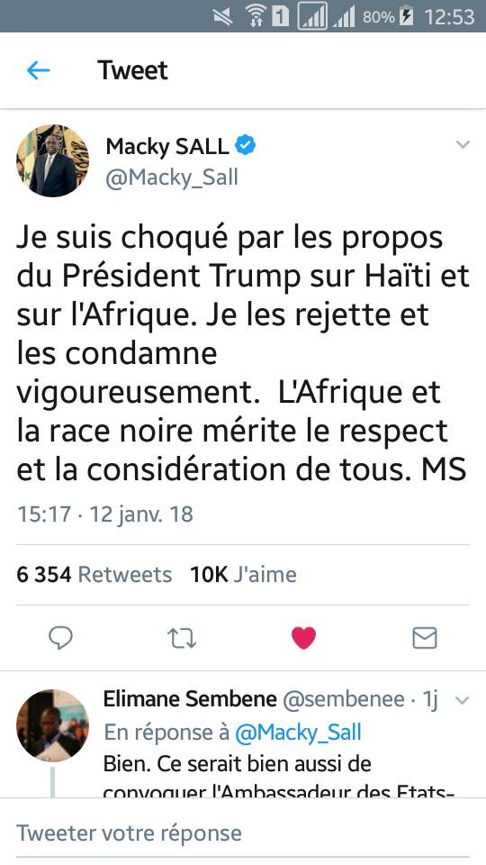 El Haj Kassé assume la faute de conjugaison sur le tweet de Macky Sall et précise que c'est lui qui...