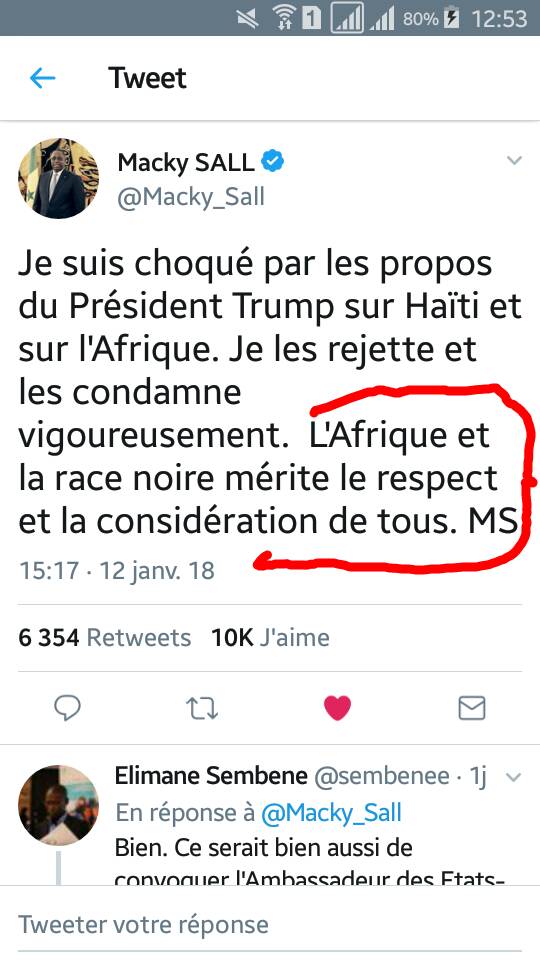El Haj Kassé assume la faute de conjugaison sur le tweet de Macky Sall et précise que c'est lui qui...
