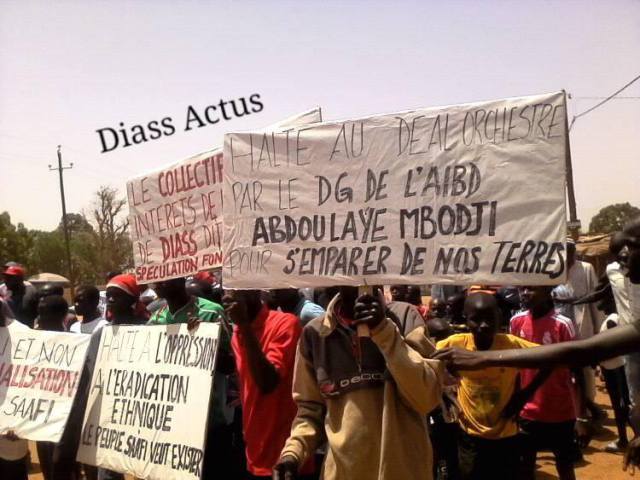 Interdiction de construire : Les populations Dias se lèvent contre les Dg de l'Aibd et de la Descos