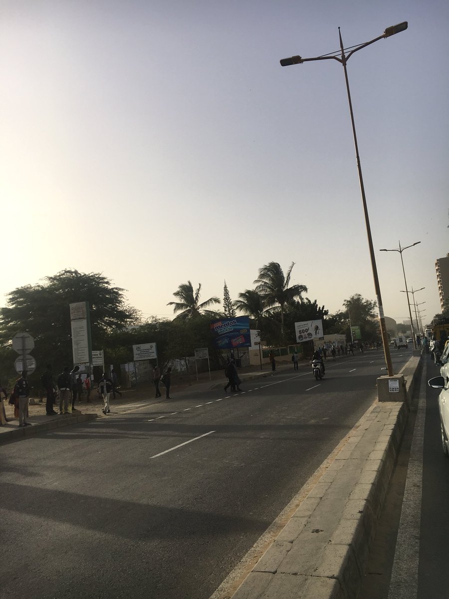 La tension persiste à l'Ucad : Les forces de l'ordre sont dans le campus... les étudiants retranchés aux alentours de la Corniche