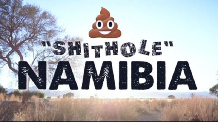 "Pays de merde" : la Namibie préfère en rire
