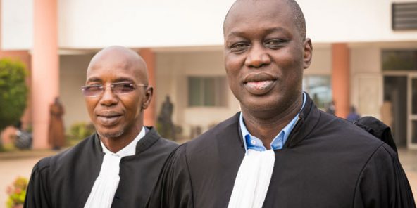 Mes Demba Ciré Bathily et Seydou Diagne avocats de la défense