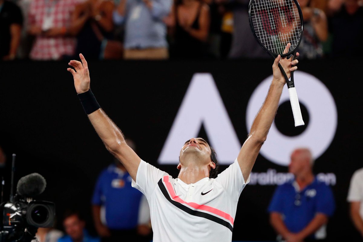 Open d'Australie : Roger Federer remporte son 20e titre de Grand Chelem