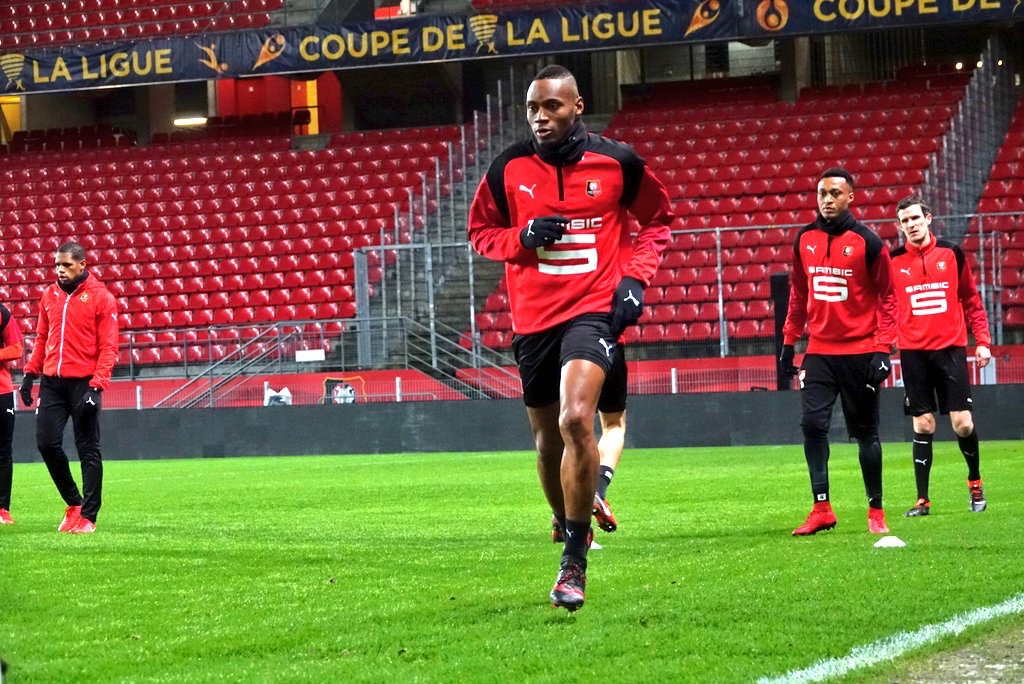 Première séance d’entraînement: Diafra Sakho déjà dans le bain à Rennes