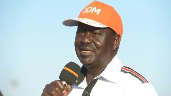 Odinga "prête serment" comme "président" du Kenya