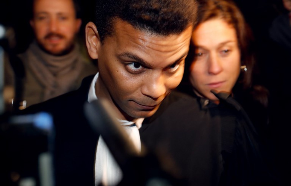 Yassine Bouzrou, un des avocats de Tariq Ramadan le 2 février 2018 à Paris