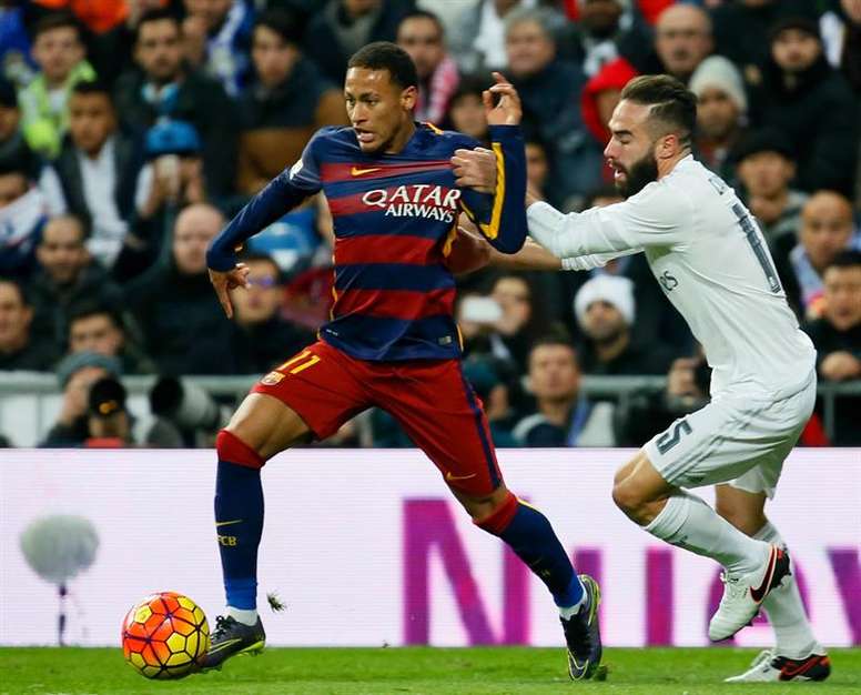 Ce qu'il se passe lorsque Carvajal n'est pas là face à Neymar