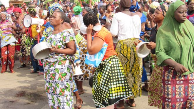 ​Bénin : les femmes protestent