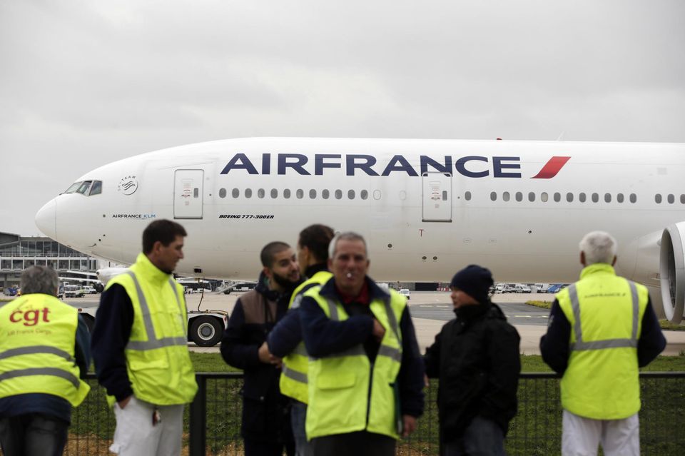 Air France: Les pilotes et le personnel navigant en grève jeudi 