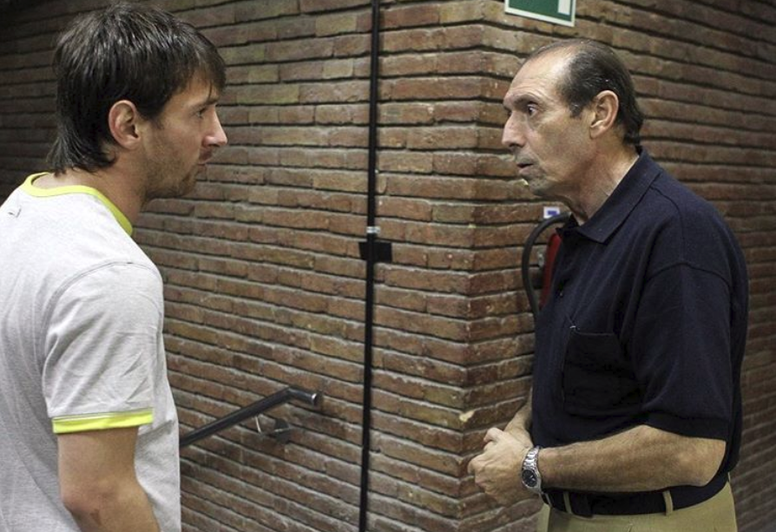 Leo Messi fait ses adieux à Quini