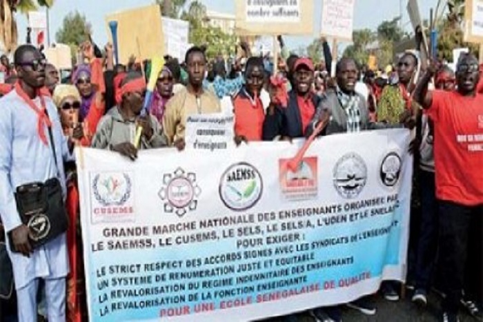 Crise scolaire : la Feder en sit-in devant leur ministère de tutelle ce jeudi, une marche prévue à Kaolack