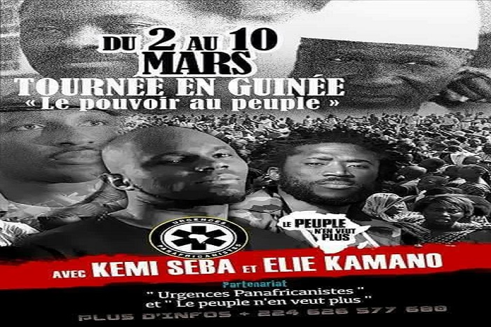 Après le Sénégal et la Côte d'Ivoire, la Guinée ferme la porte à Kémi Séba