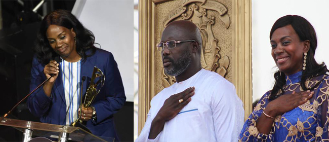 ​ CAF : la femme de George Weah nommée ambassadrice du football féminin