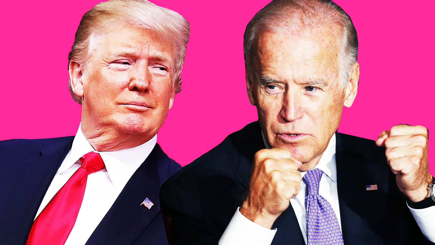 Trump répond à Joe Biden qui "l'aurait bien tabassé" au lycée : "Il ne me connait pas, je le mettrais KO et..."