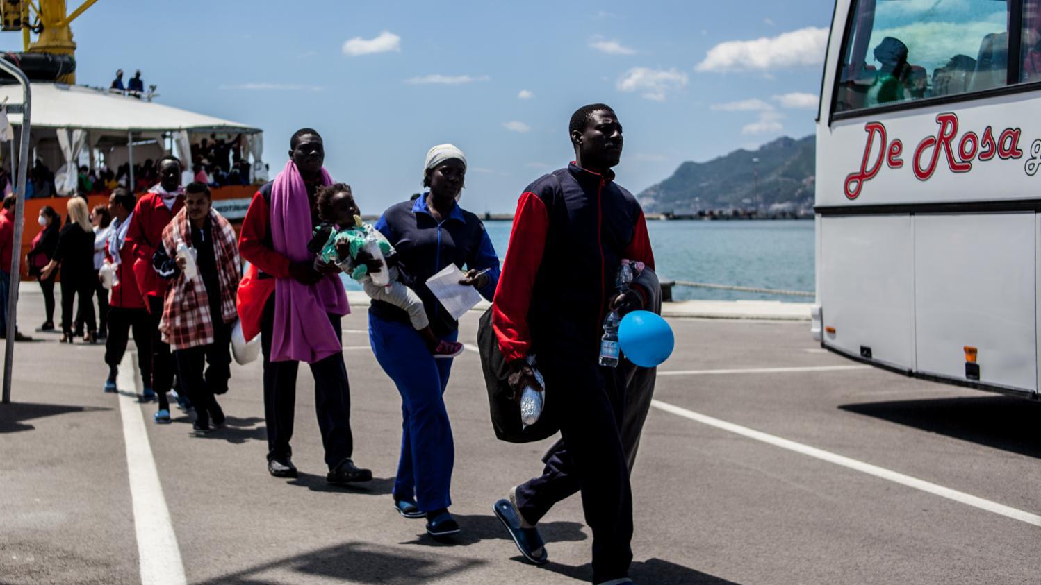 Rectificatif ! C'est 102 migrants qui arrivent de la Libye ce jeudi et non 180