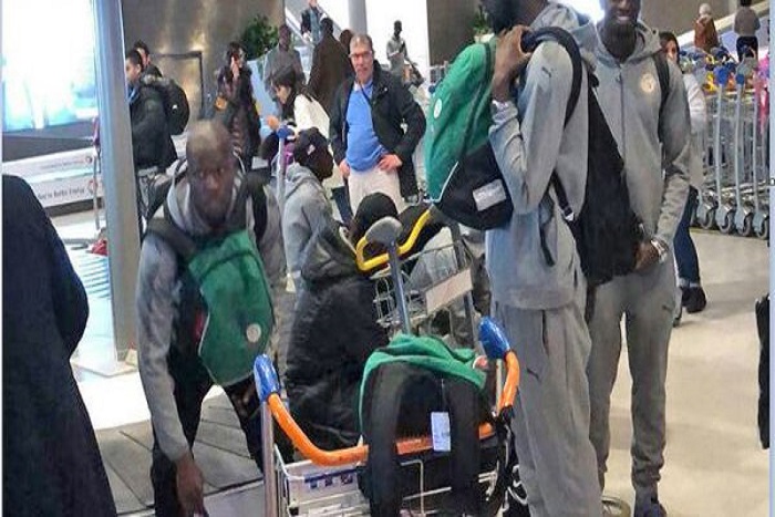 Urgent, Sénégal vs Bosnie : Les « Lions » sont arrivés au Havre (France).