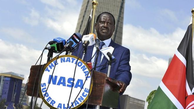 ​Odinga envisage une plainte contre Facebook