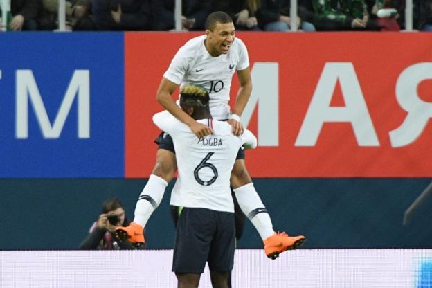 Les Bleus s'imposent contre la Russie (3-1) grâce à un doublé de Mbappé