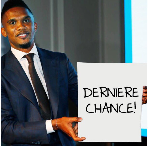 Cameroun : Eto’o, candidat aux prochaines élections présidentielles. Le joueur n’a pas apprécié le poisson d’avril