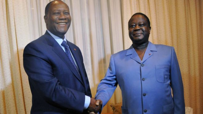 ​Côte d’Ivoire : Ouattara et Bédié d’accord pour le parti unifié