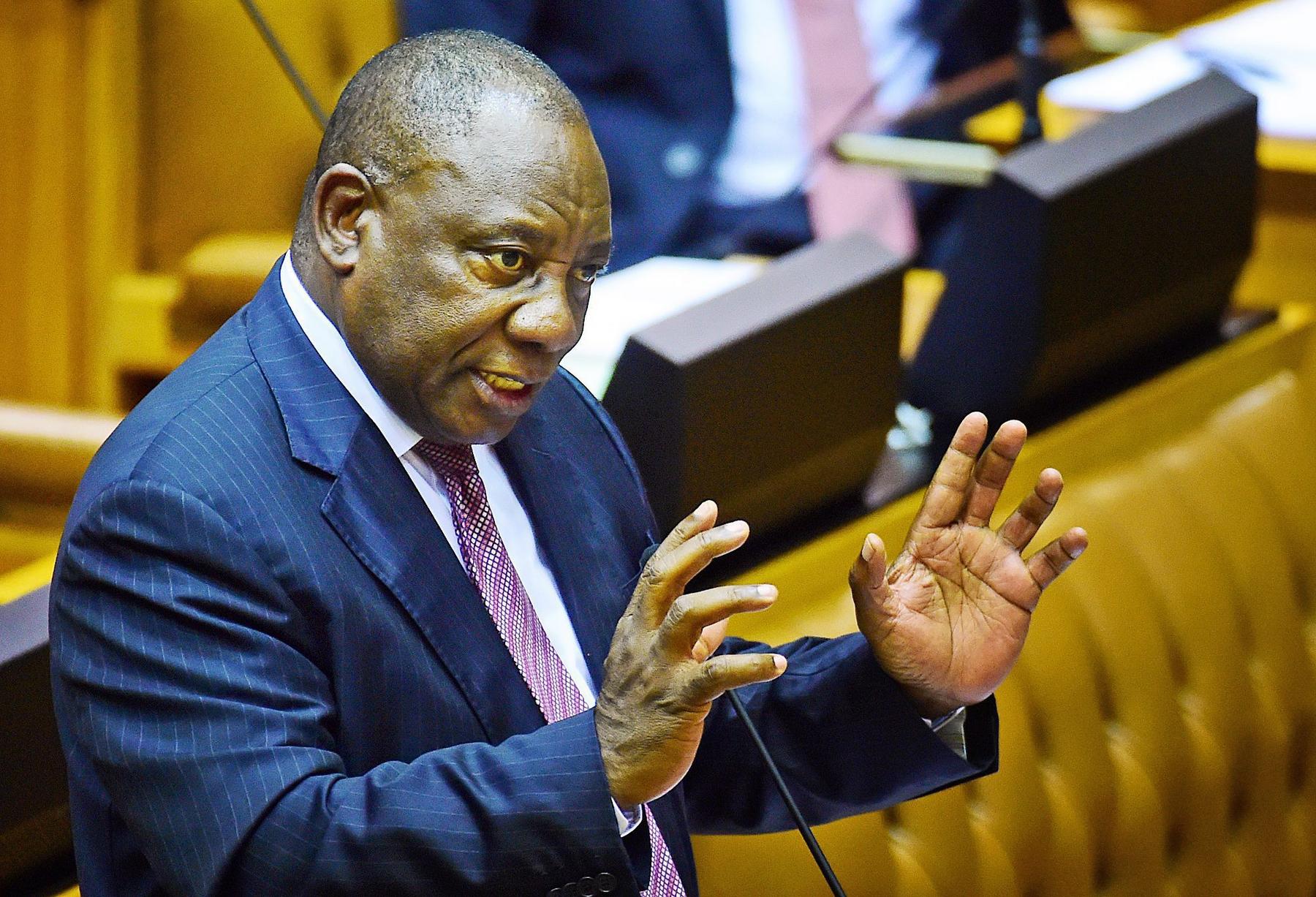 Afrique du Sud : le Président Cyril Ramaphosa appelle les populations à exprimer leurs revendications par...