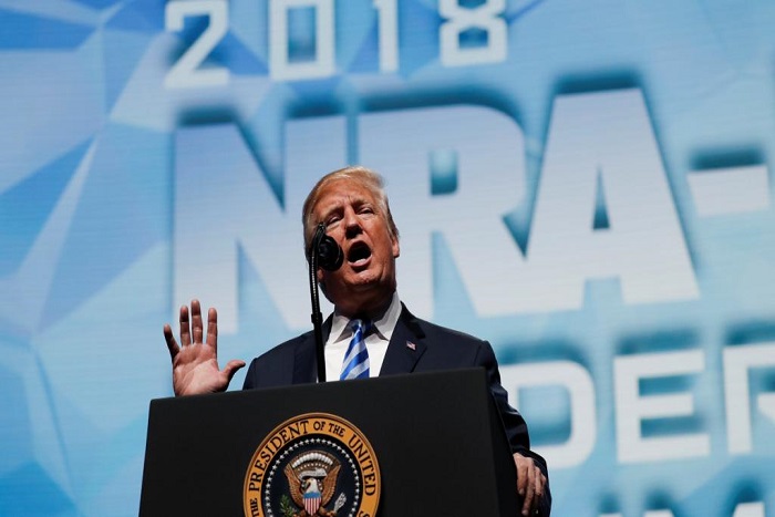 Etats-Unis: Donald Trump apporte son soutien au lobby pro-armes