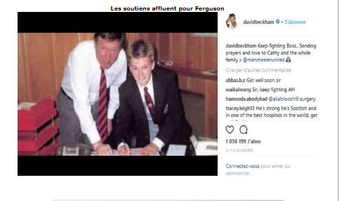 Man Utd : le monde du foot derrière Ferguson