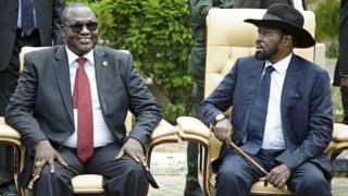 ​Salva Kiir invite Riek Machar à rentrer