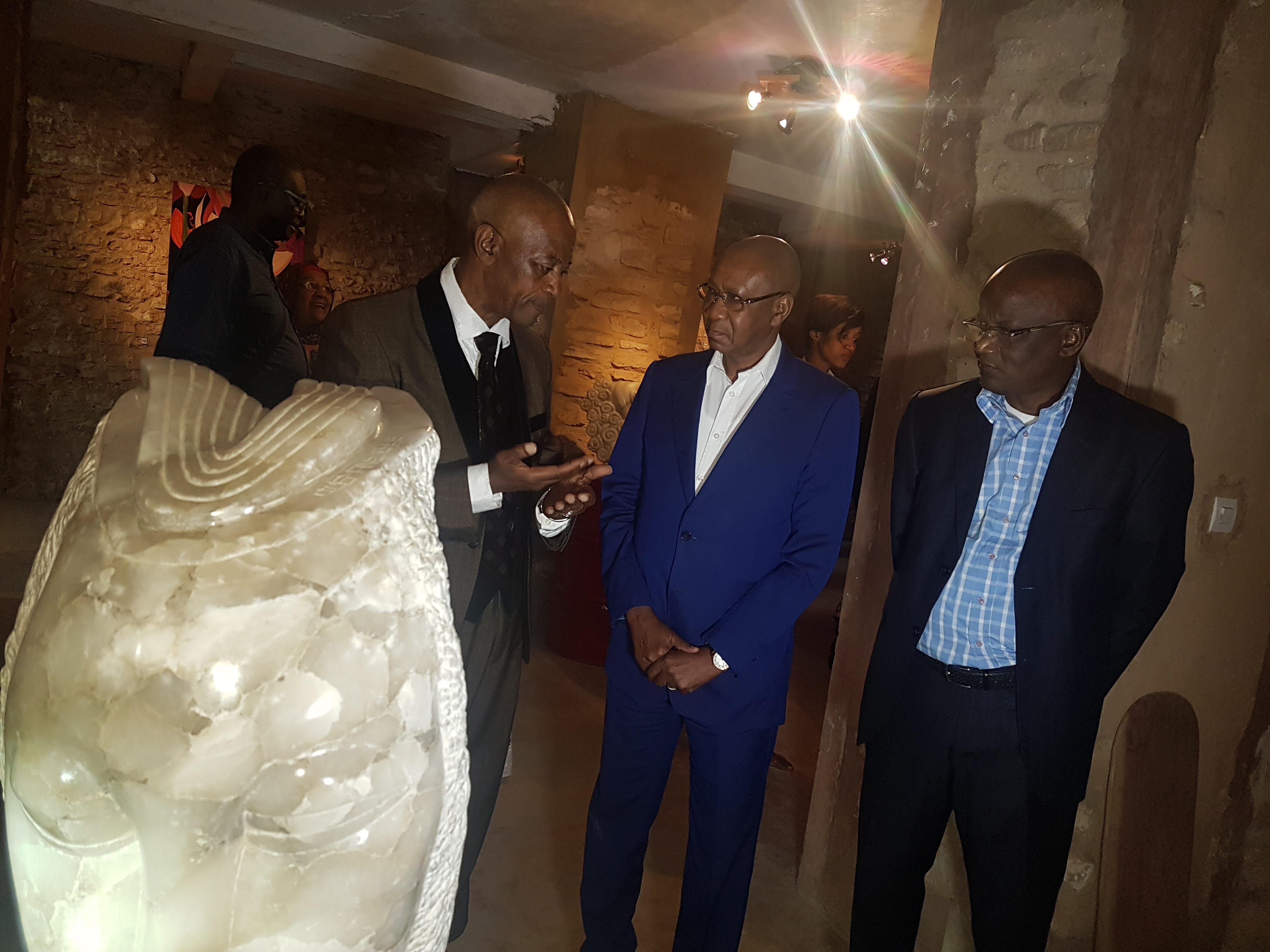 Biennale de Dakar : le sculpteur Ousmane Gueye pense que le Sénégal peut atteindre les 50 millions de visiteurs 