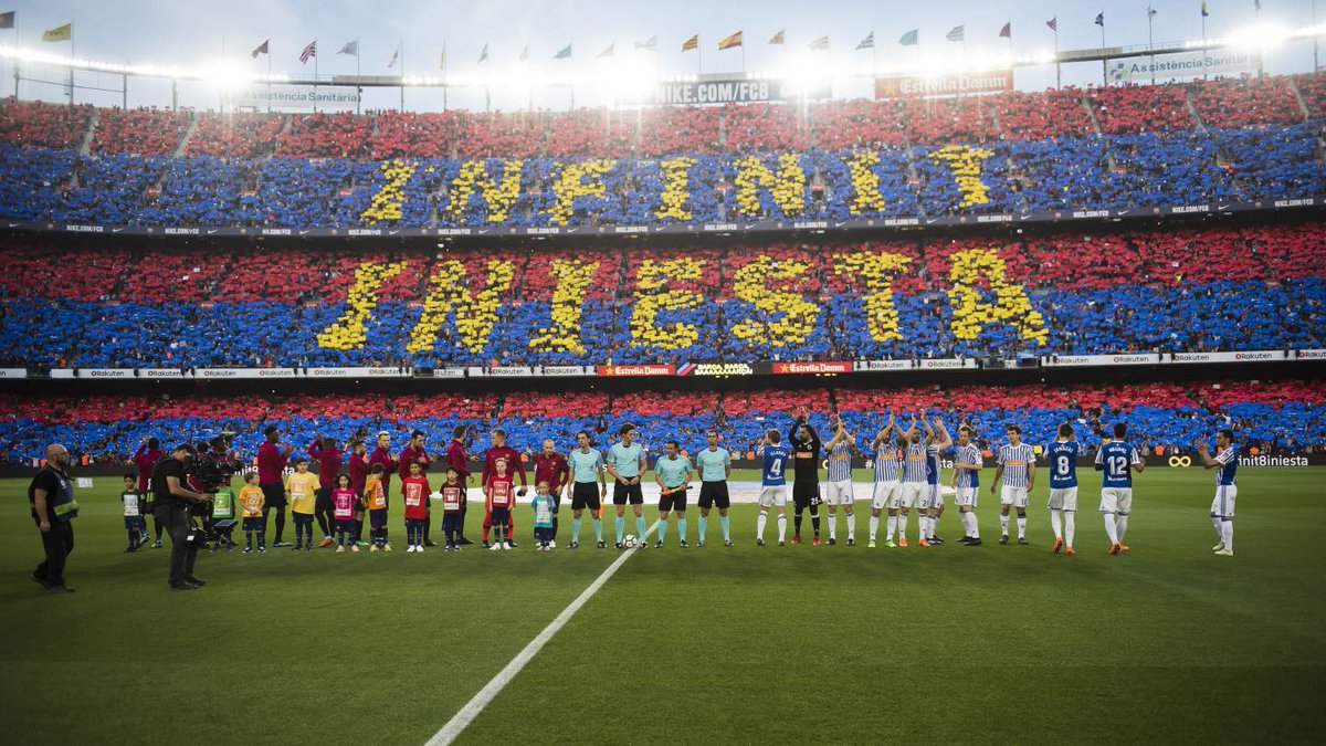 Dernière journée de la Liga : Camp Nou rend un dernier hommage à Iniesta