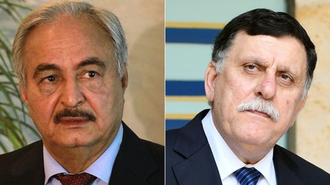   Macron convoque les responsables libyens à Paris