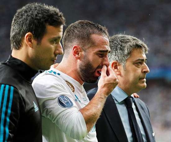 Réal Madrid : Carvajal absent entre 2 et 3 semaines (Medias)