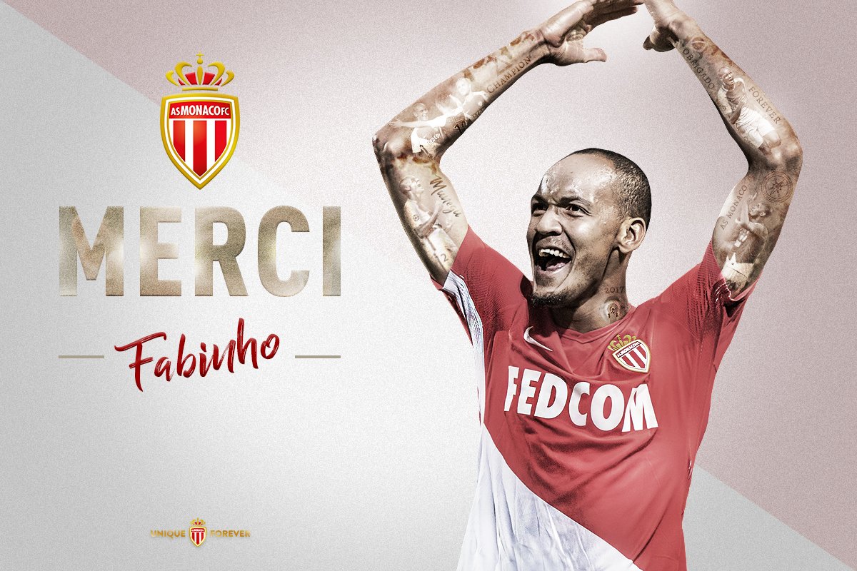 L'As Monaco annonce le départ de Fabinho pour Liverpool