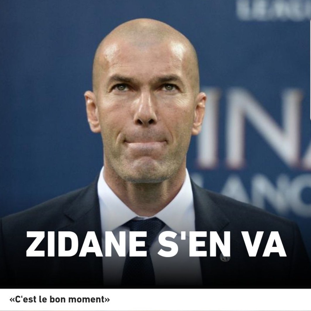Zindéine Zidane : "le Real a besoin d'un autre discours pour continuer à gagner"
