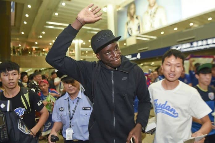 Demba Ba de retour à Shanghaï Shenhua