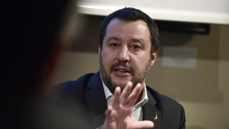 Le ministre italien Matteo Salvini, cauchemar des migrants, en Sicile ce dimanche pour 