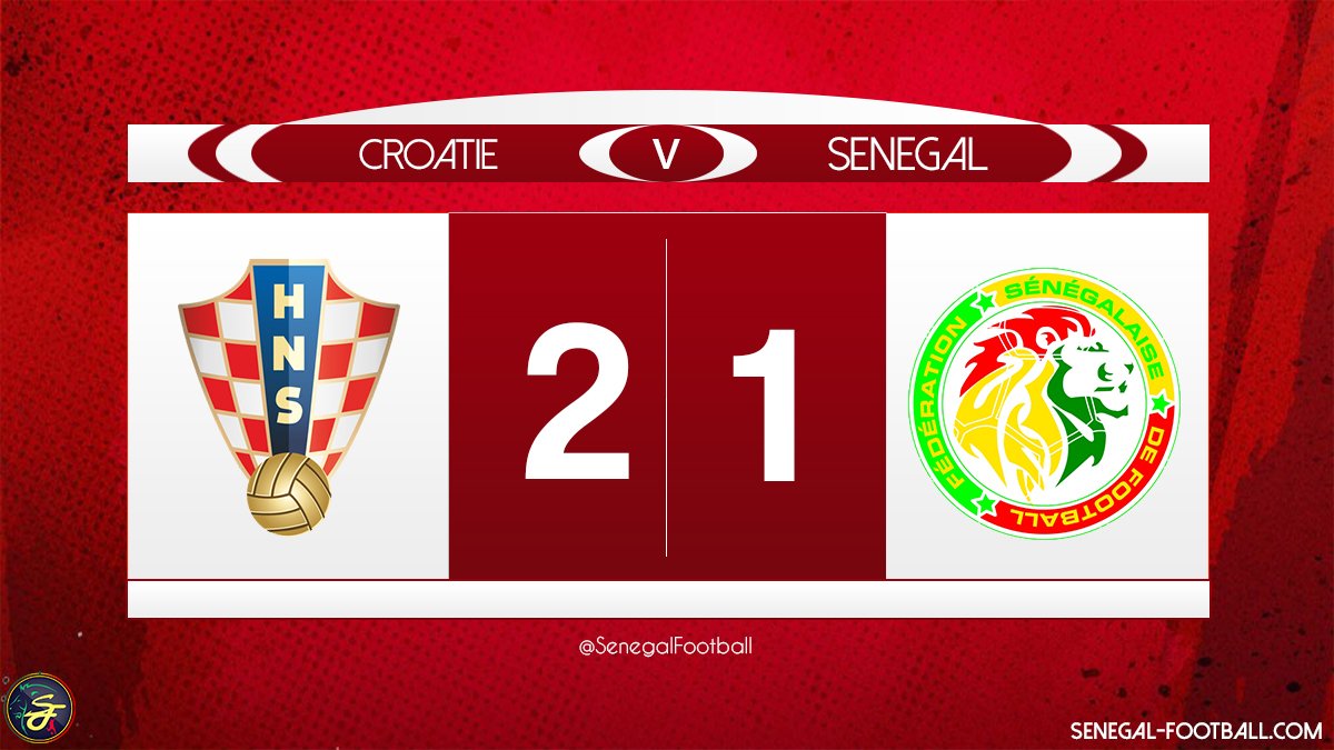 Les "Lions" s'inclinent devant la Croatie (2-1)